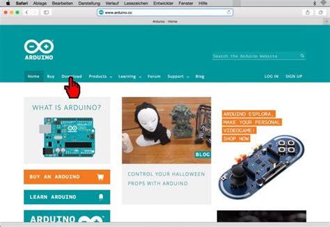arduino website deutsch.